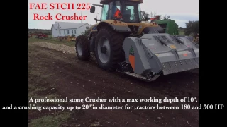 FAE STCH 225 Professional Rock Crusher
