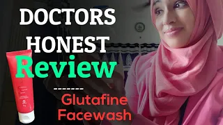 SKIN LIGHTENING FACEWASH REVIEW| Glutafine facewash|