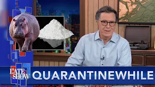 Quarantinewhile... Stephen Offers A Solution For Colombia's Cocaine Hippo Problem