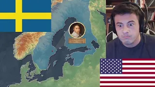 American Reacts Why did the Swedish Empire Collapse? | Knowledgia