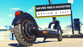 NAVEE N65 Electric Scooter Review: 500-Watt Motor & 10-Inch "Fat"-Tires!