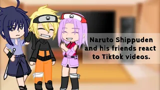 Team 7 Shippuden React to Themselves ❤️ (With Kakashi) [SasuNaru💜💛]