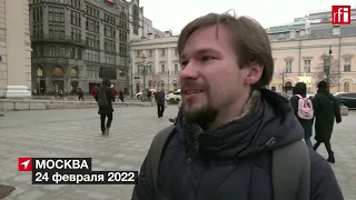 «Больно, тяжело». Реакция москвичей на начало войны против Украины.