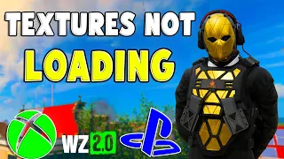 How to FIX TEXTURES NOT LOADING on Warzone Console! | PS4/PS5/XBOX