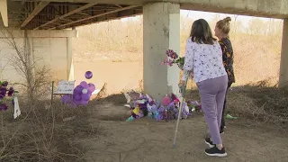 Vigil held for Audrii Cunningham a day after her body was found in Texas river