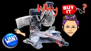 Why did I buy the Bosch CM10GD miter saw? What features sold me?