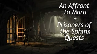 ESO - An Affront to Mara + Prisoners of the Sphinx Quests