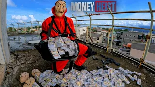 PARKOUR VS MONEY HEIST 16