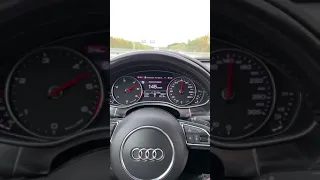 Audi A6 3.0 Bitdi Stage 1 Acceleration 100-200 Km/h Kickdown