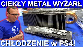 CIEKŁY METAL WYŻARŁ CHŁODZENIE w PS4...JaK to Możliwe?!