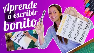 Escribamos el abecedario completo con ¿Lettering o Caligrafía? Tutorial para principiantes