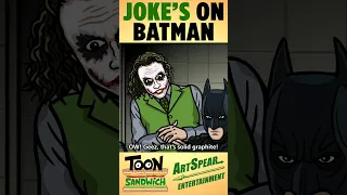 Joker interrogates Batman - TOON SANDWICH #funny #darkknight #joker #batman #dc