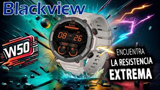Tu Primer Smartwatch Resistente: Toma de Contacto con el Blackview W50 ¡Ahora con 62% de Descuento!