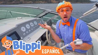 Blippi explora botes y barcos  | Compilació | Videos de vehículos para niños | Videos Educativos