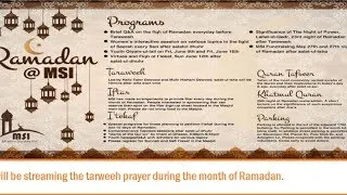 MSI 2017 (1438 Hijri) Ramadan Day12 Tafseer - June 7, 2017 - Surah Al-Fil