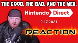 Krimson KB Reacts: Nintendo Direct 2/17/2021 - The Good, the Bad, and the Meh