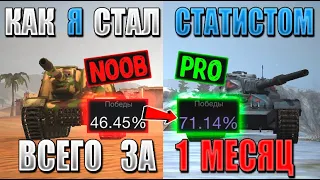 Как БЫСТРО поднять СТАТУ в WoT Blitz в 2022! После этого видео ты станешь СТАТИСТОМ!