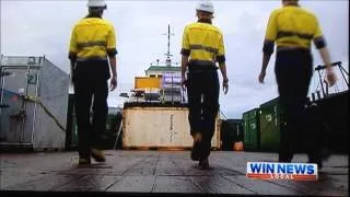 Sea Swift cadetship program - WIN News (5 February 2014)