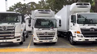 Hino Trucks Sydney Australia - 500 Series FE/FC STD Cabin & 500 Series FL Wide Cabin