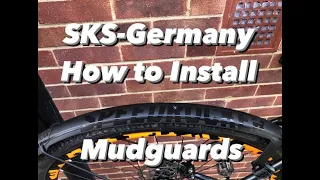 SKS-Germany SpeedRocker Mudguards #howto Installation on my Cannondale Topstone