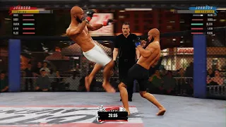 the perfect 360 tornado kick KO (LAN gameplay)