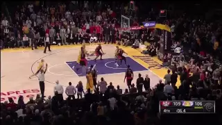 Kobe Bryant "Willing" the Lakers To Victory (March 8, 2013)