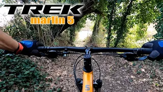 MTB TREK MARLIN 5 TEST AND REVIEW