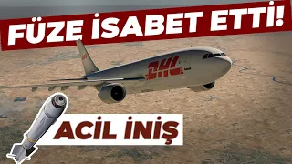 UÇAĞIN KANADINA FÜZE İSABET ETTİ! | Pilotların Yaşam Mücadelesi | MAYDAY