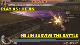 DW5 XL - Play as He jin - The Ten Eunuch Legend Mode!!