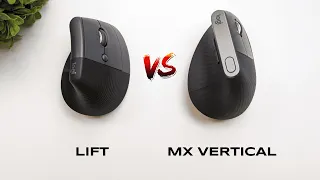 Logitech Lift vs MX Vertical Ergo Mouse