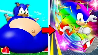 ME VUELVO EL MÁS RAPIDO SONIC GORDO (Roblox)