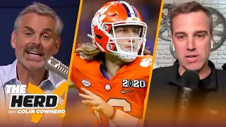 Colin and Analyst Daniel Jeremiah fill out their 2021 NFL Mock Draft | NFL | THE HERD