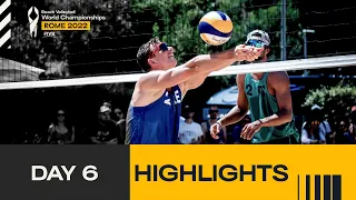 Men's Daily Highlights Rome 2022 | DAY 6 | #BeachWorldChamps