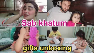 Gifts unboxing|kuch nahi ha ghar mein|zindagi badal gaye|akahir change kar lia