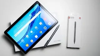 Huawei MediaPad M5 Lite 10 with M Pen Lite Unboxing & Hands On