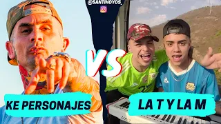 KE PERSONAJES VS LA T Y LA M 2023 - DJ SANTI HOYOS