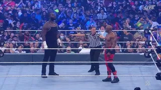 Bobby Lashley Vs Omos  WRESTLEMANIA 38