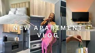 NEW APARTMENT VLOG: APARTMENT TOUR, MOVE IN WITH ME, FURNITURE SHOPPING, HAULS + more