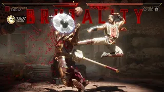 Kung Lao Fatal Blow Brutality Combo (Mod)