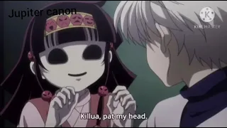 killua makes alluka angry and something cry hxh