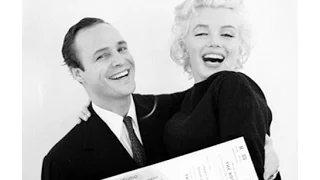 Rare Marilyn Monroe And  Marlon Brando Interview About James Joyce and Animal Improvisations  1955