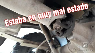 Cambio de crucetas de la flecha a pick up || Ford Ranger