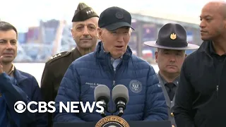 Biden vows to cover Baltimore bridge collapse recovery costs