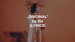 Sia - Original (Lyric Video)