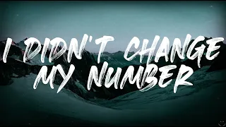 Billie Eilish - I Didn’t Change My Number (Lyrics) 1 Hour