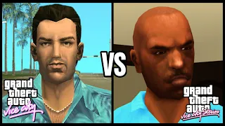 Tommy Vercetti vs Victor Vance | Side by Side Comparison