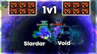 Slardar vs Faceless Void - Dota 2 1v1 Level 30