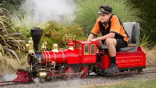 Firing up and running live steam locomotives at Nelson 2018!