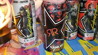 Cyberpunk 2077 Rockstar Energy Drink - All Cans All Characters - Rockstar Cyberpunk