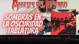 Sombras En La Oscuridad - Ángeles Del Infierno Guitar cover + TAB